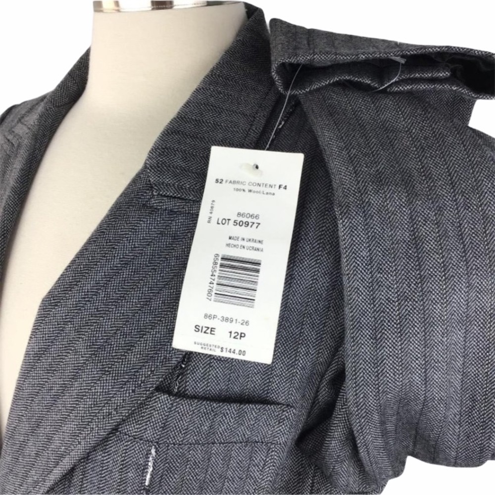 NWT harve benard Blazer Womens 12P